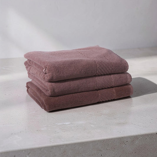 The Rich Cotton Bath Towel - Luxury 500 GSM, 75 × 145 cm, Beige