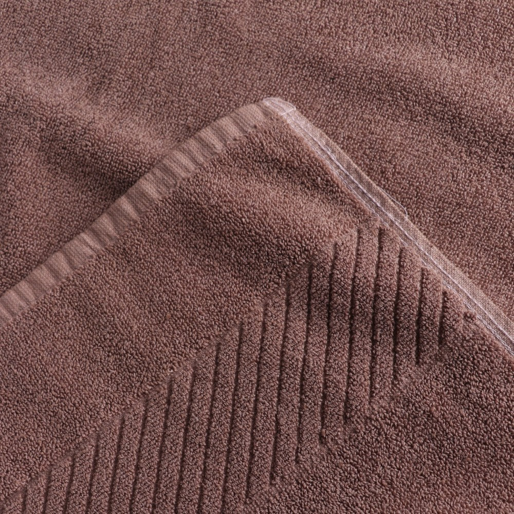The Rich Cotton Bath Towel - Luxury 500 GSM, 75 × 145 cm, Beige
