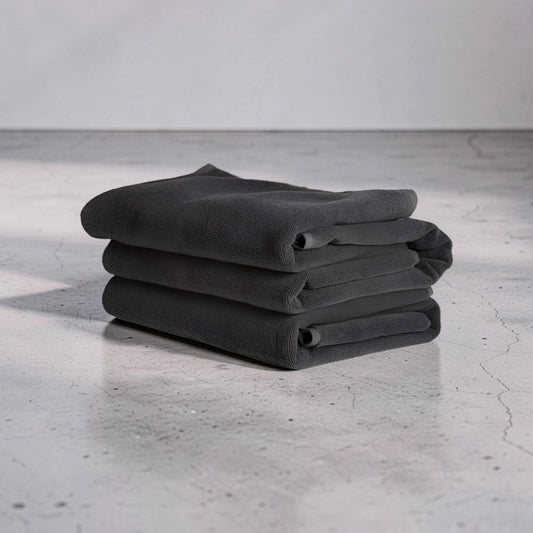 Treasure Cotton Bath Towel - Luxury 500 GSM, 75 × 145 cm, Grey