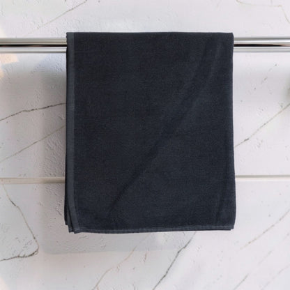 Treasure Cotton Bath Towel - Luxury 500 GSM, 75 × 145 cm, Grey